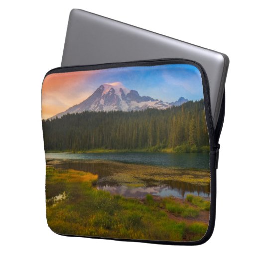 Wasser | Rainier National Park, Washington Laptopschutzhülle (Vorderseite Links)
