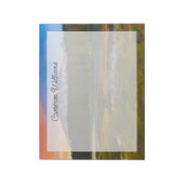 Wasser | Rainier National Park, Washington Notizblock (Rotiert)