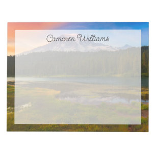 Wasser   Rainier National Park, Washington Notizblock