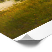 Wasser | Rainier National Park, Washington Poster (Ecke)