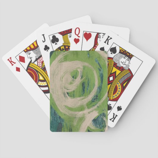 Wasser Rand Spielkarten (Rückseite)