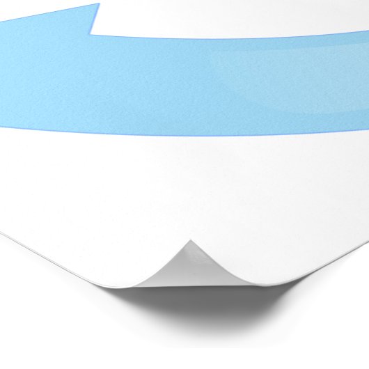 Wasser Recycelnd Poster (Ecke)