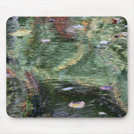 Wasser-Reflexion 1 Mousepad (Vorne)