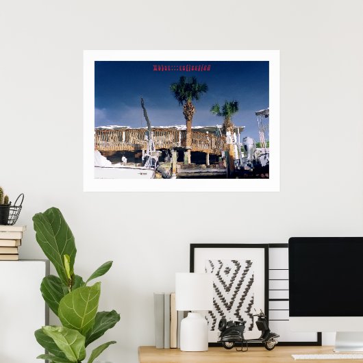 Wasser...Reflexion Poster (Heimbüro)