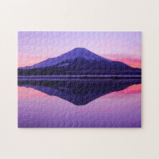 Wasser-Reflexionen | "Sakasa-Fuji " Puzzle (Horizontal)