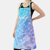 Wasser reißt Wasser Textur moderne individuelle Na Schürze (InSitu)