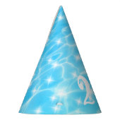 Wasser reißt Wasser Textur Ozeanoberfläche funkeln Partyhütchen (Links)