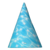 Wasser reißt Wasser Textur Ozeanoberfläche funkeln Partyhütchen (Rechts)