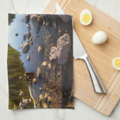 Wasser | Rhodope Mountains, Bulgarien Geschirrtuch (Viertel Falte)