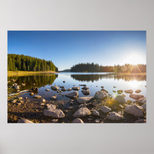 Wasser Rhodope Mountains, Bulgarien Poster