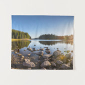 Wasser | Rhodope Mountains, Bulgarien Wandteppich (Vorderseite (Horizontal))