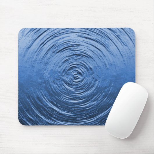Wasser Rippelblau Mousepad (Mit Mouse)