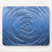 Wasser Rippelblau Mousepad (Vorne)