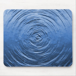 Wasser Rippelblau Mousepad