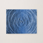 Wasser Rippelblau Puzzle (Horizontal)