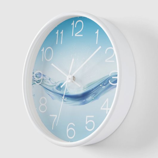 Wasser-Rippeleffekt Uhr (Winkel)
