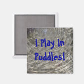 Wasser-Rippelmagnet Magnet (Vorderseite/Rückseite)