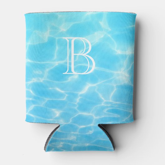 Wasser rippelt Wasser Hintergrund coole Chillout M Dosenkühler (Vorderseite)