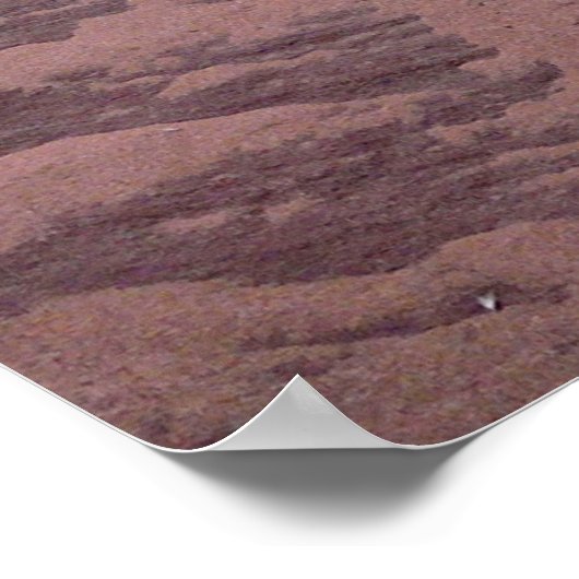 WASSER-ROCK VON ANTELOPE CANYON POSTER (Ecke)