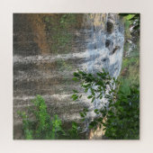 Wasser, Romantik, Landschaft, Pflanze, Wasserfall, Puzzle (Horizontal)