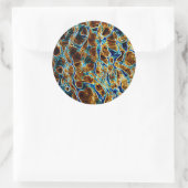 WASSER RUNDER AUFKLEBER (Tasche)