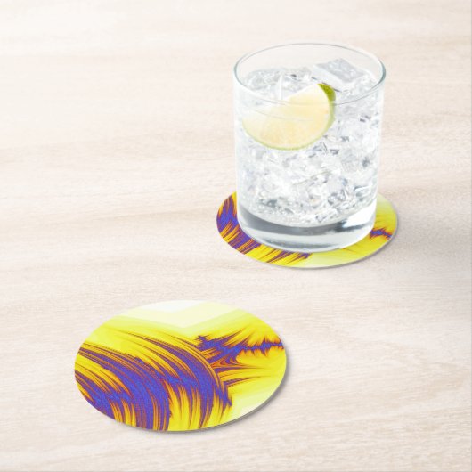 WASSER RUNDER PAPPUNTERSETZER (Vor Ort)