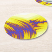 WASSER RUNDER PAPPUNTERSETZER (Angewinkelt)