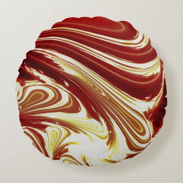 WASSER RUNDES KISSEN (Vorderseite)