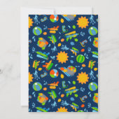 Wasser-Rüstung Battle Pool Party Kinder Sommer Geb Einladung (Rückseite)