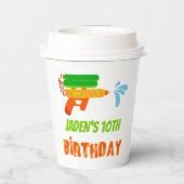 Wasser-Rüstung Battle Pool Party Kinder Sommer Geb Pappbecher (Rückseite)