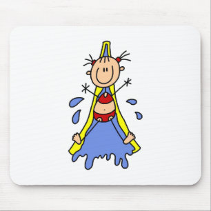 Wasser-Rutschbahn-Mauspad Mousepad