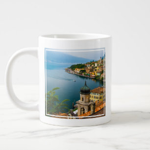 Wasser San Benedetto Church Lake Garda, Italien Jumbo-Tasse