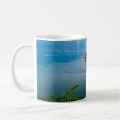 Wasser | San Benedetto Church Lake Garda, Italien Kaffeetasse (Links)