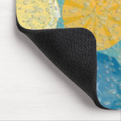 Wasser schüttelte bunt fruchtig Sommer! Mousepad (Ecke)