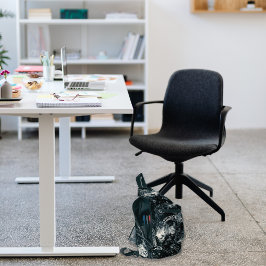 Wasser schwarz und weiß crossbody bag