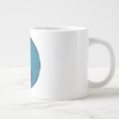 Wasser Schwein Jumbo-Tasse (Rechts)
