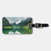 Wasser | Schweizer Alpen Gepäckanhänger (Vorderseite horizontal)