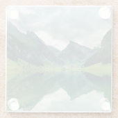 Wasser | Schweizer Alpen Glasuntersetzer (Rückseite)
