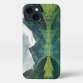 Wasser | Schweizer Alpen iPhone Hülle (Rückseite)