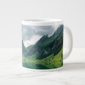 Wasser | Schweizer Alpen Jumbo-Tasse (Vorderseite Rechts)