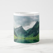 Wasser | Schweizer Alpen Jumbo-Tasse (Vorderseite)
