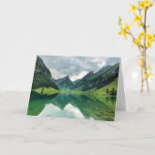 Wasser | Schweizer Alpen Karte (Gelbe Blume)