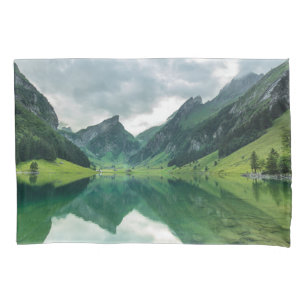 Wasser   Schweizer Alpen Kissenbezug