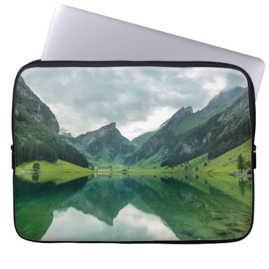 Wasser | Schweizer Alpen Laptopschutzhülle (Vorderseite)