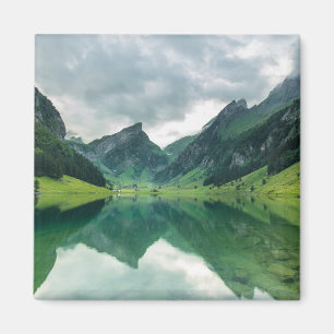Wasser Schweizer Alpen Magnet