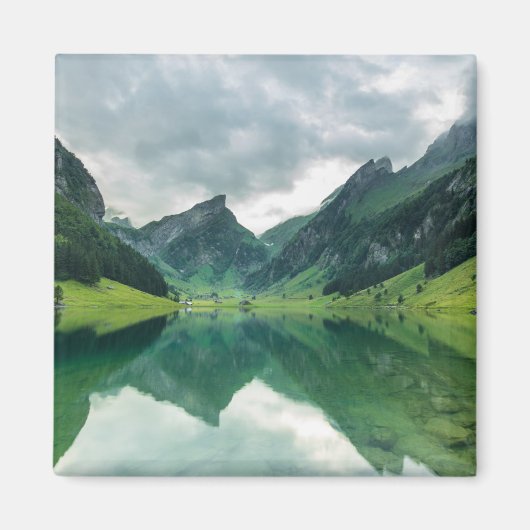 Wasser | Schweizer Alpen Magnet (Vorne)