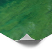 Wasser | Schweizer Alpen Poster (Ecke)