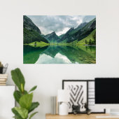 Wasser | Schweizer Alpen Poster (Heimbüro)