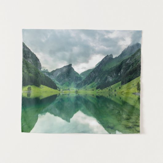 Wasser | Schweizer Alpen Wandteppich (Vorderseite (Horizontal))