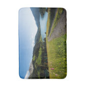 Wasser | Schweizer Alpenwanderweg Badematte (Vorderseite Vertikal)